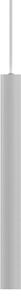 Ideal lux ® Пендел | LOOK SP1 ROUND D40 H400 BIANCO | GU10 max1 x 28W | IP20 - 346854