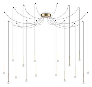 Ideal lux ® Полилей | LUCCIOLA SP16 OTTONE | LED 16W | IP20 - 284019