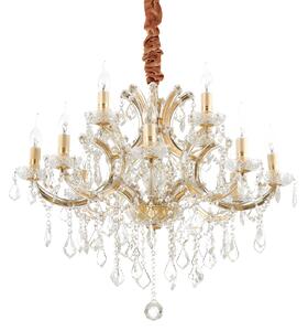 Ideal lux ® Полилей | NAPOLEON SP12 ORO | E14 max 12 x 40W | IP20 - 167404