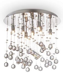 Ideal lux ® Плафон | MOONLIGHT PL8 CROMO | G9 max 8 x 40W | IP20 - 077796