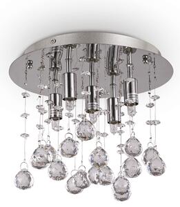 Ideal lux ® Плафон | MOONLIGHT PL5 CROMO | G9 max 5 x 40W | IP20 - 094649