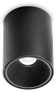 Ideal lux ® Плафон | NITRO PL D08 ROUND NERO 2700K | LED 10W | IP20 - 341798