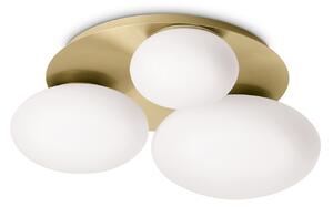 Ideal lux ® Плафон | NINFEA PL3 OTTONE | GX53 max 3 x 15W | IP20 - 293660
