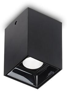 Ideal lux ® Плафон | NITRO PL D05 SQUARE NERO 3000K | LED 10W | IP20 - 206042