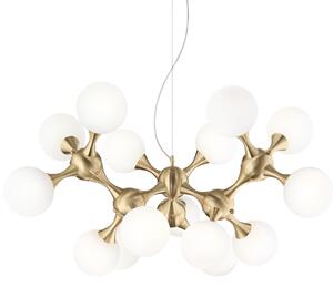 Ideal lux ® Полилей | NODI SP15 OTTONE | E14 max 15 x 28W | IP20 - 241012