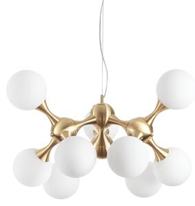 Ideal lux ® Полилей | NODI SP9 OTTONE | E14 max 9 x 28W | IP20 - 241036