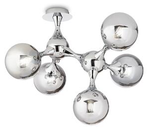 Ideal lux ® Плафон | NODI PL5 CROMO | E14 max 5 x 28W | IP20 - 200484