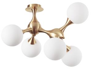 Ideal lux ® Плафон | NODI PL5 OTTONE | E14 max 5 x 28W | IP20 - 241050