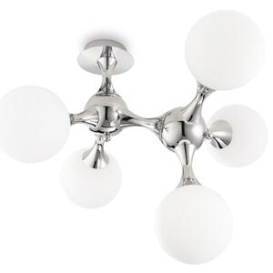 Ideal lux ® Плафон | NODI PL5 BIANCO | E14 max 5 x 28W | IP20 - 073712