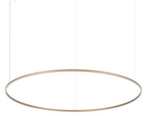 Ideal lux ® Пендел | ORACLE SLIM SP D150 ROUND 3000K ON-OFF OT | 81W | IP20 - 370569