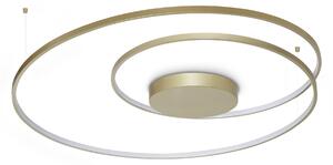 Ideal lux ® Плафон | OZ PL D100 ON-OFF OTTONE 3000K | 75W | IP20 - 365022