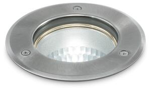 Ideal lux ® Луничка за под | PARK FI D105 ROUND | GU10 max 1 x 20W | IP67 - 351780