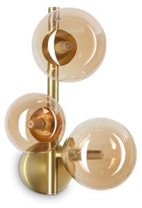 Ideal lux ® Аплик | PERLAGE AP3 AMBRA | G9 max 3 x 15W | IP20 - 322742