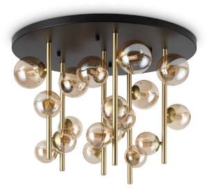 Ideal lux ® Плафон | PERLAGE PL18 AMBRA | G9 max 18 x 15W | IP20 - 328379
