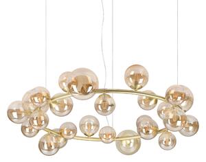Ideal lux ® Полилей | PERLAGE SP25 AMBRA | G9 max 25 x 15W | IP20 - 370583