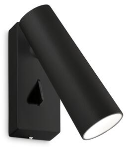 Ideal lux ® Аплик | PIPE AP NERO | LED 7W | IP20 - 281001