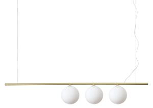 Ideal lux ® Полилей | PERLINE SP3 OTTONE | G9 max 3 x 40W | IP20 - 282114
