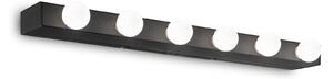 Ideal lux ® Аплик | PRIVE' AP6 NERO | E14 max 6 x 40W | IP20 - 159508
