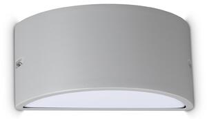 Ideal lux ® Аплик | REX-2 AP1 GRIGIO | E27 max 1 x 60W | IP44 - 370965