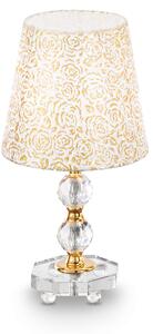 Ideal lux ® Настолна лампа | QUEEN TL1 SMALL | E27 max 1 x 60W | IP20 - 077734