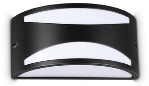Ideal lux ® Аплик | REX-3 AP1 NERO | E27 max 1 x 60W | IP44 - 118642