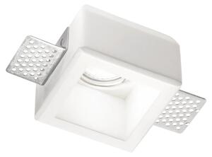 Ideal lux ® Гипсова луничка | SAMBA FI D55 SQUARE | GU10 max 1 x 35W | IP20 - 229997