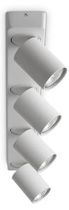 Ideal lux ® Спот | RUDY PL4 ROUND BIANCO | GU10 max 4 x 35W | IP20 - 229089