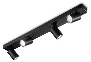 Ideal lux ® Спот | RUDY PL4 ROUND NERO | GU10 max 4 x 35W | IP20 - 229072