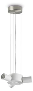Ideal lux ® Полилей | SET UP MSP3 NICKEL | E27 max3 x 42W | IP20 - 348209