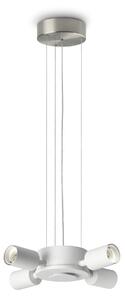 Ideal lux ® Полилей | SET UP MSP4 NICKEL | E27 max4 x 42W | IP20 - 348247