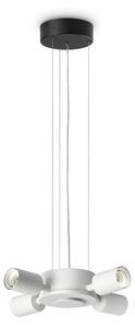 Ideal lux ® Полилей | SET UP MSP4 NERO | E27 max4 x 42W | IP20 - 348254