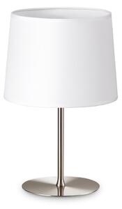 Ideal lux ® Настолна лампа | SET UP MTL1 SMALL NICKEL | E27 max1 x 42W | IP20 - 259895