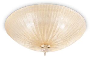 Ideal lux ® Плафон | SHELL PL3 AMBRA | E27 max 3 x 60W | IP20 - 140179