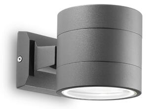 Ideal lux ® Аплик | SNIF AP1 ROUND ANTRACITE | G9 max 1 x 40W | IP54 - 061467