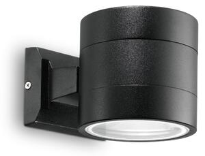 Ideal lux ® Аплик | SNIF AP1 ROUND NERO | G9 max 1 x 40W | IP54 - 061450