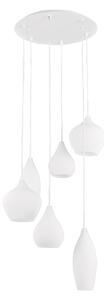 Ideal lux ® Полилей | SOFT SP6 BIANCO | E14 max 6 x 40W | IP20 - 087818