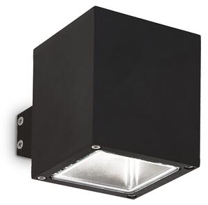 Ideal lux ® Аплик | SNIF AP1 SQUARE NERO | G9 max 1 x 40W | IP44 - 123080