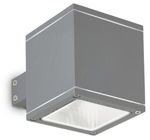 Ideal lux ® Аплик | SNIF AP1 SQUARE ANTRACITE | G9 max 1 x 40W | IP44 - 121963