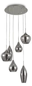 Ideal lux ® Полилей | SOFT SP6 FUME' | E14 max 6 x 40W | IP20 - 111841