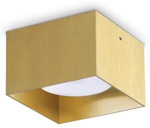 Ideal lux ® Плафон | SPIKE PL1 SQUARE OTTONE | GX53 max 1 x 15W | IP20 - 317502