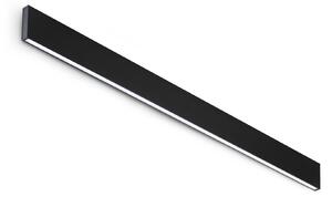 Ideal lux ® Аплик | STEEL AP1 D20 MONO-EMISSION WIDE 4000K NERO | 29W | IP20 - 368894
