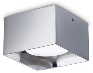 Ideal lux ® Плафон | SPIKE PL1 SQUARE CROMO | GX53 max 1 x 15W | IP20 - 328799