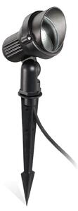 Ideal lux ® Градински прожектор | TERRA PR1 SMALL NERO | GU10 max 1 x 28W | IP65 - 046211