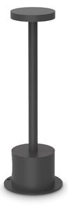 Ideal lux ® Външна лампа на батерия | TOFFEE PT D080 H025 NERO | LED 8W | IP65 - 347769