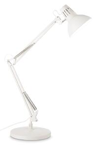 Ideal lux ® Настолна лампа | WALLY TL1 TOTALE BIANCO | E27 max 1 x 42W | IP20 - 193991