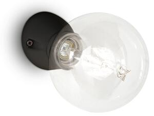 Ideal lux ® Аплик | WINERY AP1 NERO | E27 max 1 x 60W | IP20 - 180304