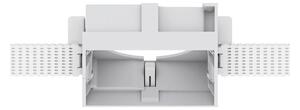 Ideal lux ® Рамка за LED луна | ZEUS CORNICE SENZA BORDO QUADRATA 21W | - 323732