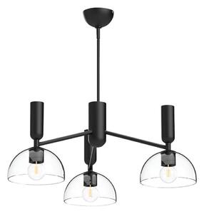 Alora Mood ALM-JUDE3-MB-CL - Полилей на прът JUDE 3xE27/60W/230V черен