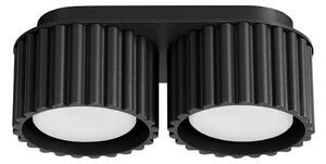 Sollux SL.1788 - Точково осветително тяло AURA 2xGX53/10W/230V черно