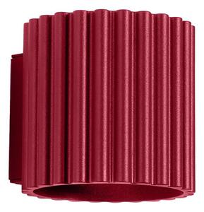 Sollux SL.1821 - Стенно осветително тяло AURA 1xG9/10W/230V червено